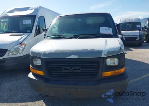 2012 GMC Savana 2500 Work Van from USA, damaged, VIN 1GTW7FCA1C1200476
